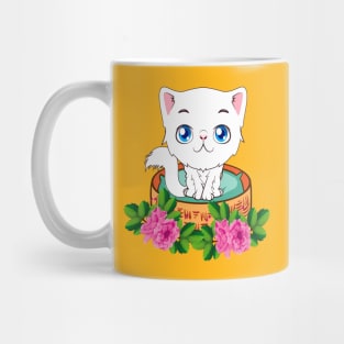 Cute Cat Animal Chubby Mug